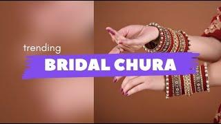 TRENDING BRIDAL CHURA DESIGNS | Top 20 bridal chura | Bridal bangles | Eventswedo