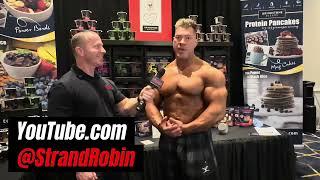 Robin Strand interview with Muscle Insider at the 2024 Toronto Pro SuperShow