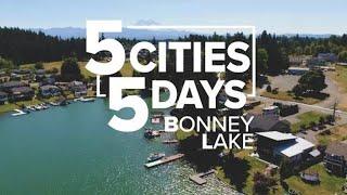 5 Cities in 5 Days: Bonney Lake from above