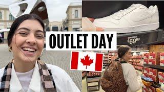 OUTLET no Canadá, vlog de comprinhas em Vancouver