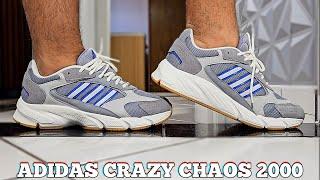 Review Tênis Adidas Crazy Chaos 2000 Cinza | Demonstração No Pé | On Feet | Tênis Para o Dia a Dia