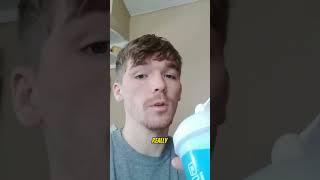 GFUEL X MEGAMAN BLUE BOMBER SLUSHEE FLAVOR REVIEW! #shorts #gfuel #review