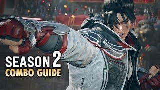 JIN KAZAMA Combo Guide (Season 2) | TEKKEN 8
