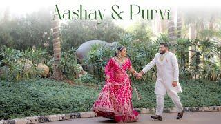 AASHAY & PURVI | CINEMATIC WEDDING HIGHLIGHT | REJOICE MOMENTS FILMS | 2024