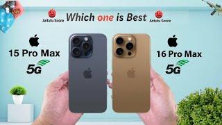 IPHONE 15 PRO MAX VS IPHONE 16 PRO MAX :  ( COMPARISON A2Z )