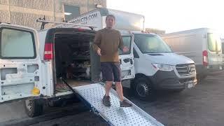 Chevrolet Express Cargo Van with WM System Loading Ramp  9ALN001/PERF/NS and optional removable kit