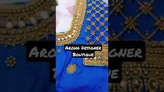 Designer Blouse | Aari Bridal Blouse | Aroha Designer Boutique | Mumbai | Maharashtra