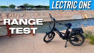 Going the Distance! Lectric ONE Range Test