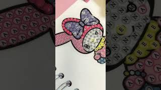 My Melody sticker diamond painting kawaii #sanrio #sticker #diamondpainting #shorts