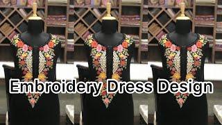 অসাধারন হাতের কাজের জামা ||Beautiful Embroidery dress design || The Dressify Diary