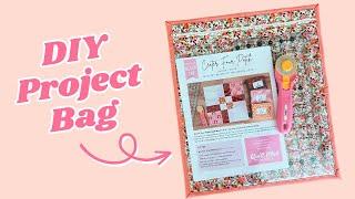 How to Make an Easy Project Bag Sewing Tutorial