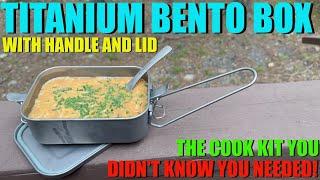 Titanium Bento Lunch Box - The Cook Kit You Didn't Know You Needed!