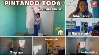 Pintando️toda la CASITAnueva/sacando las últimas cosas🪑para MUDANZA‼️Nuevo cambio en la familia