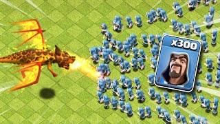 Who Can Survive Wizard Army!? - Clash of Clans