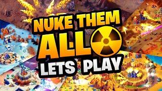 NUKE THEM ALL Game ️ Melissa Lets Play - Desert Planet Gameplay