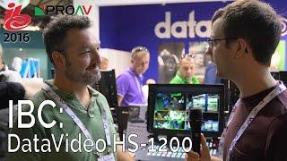 DataVideo HS-1200 - IBC 2016