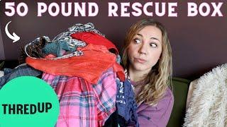 ThredUp 50 Pound Rescue Box ~Are These Still Worth Getting?~