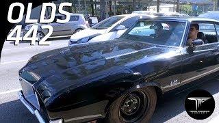 Oldsmobile 442 -Tarso Marques Concept Na rua com o TMC Olds 442