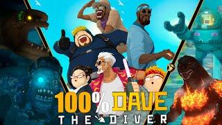 Eu joguei 100% de Dave The Diver