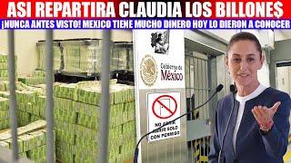 MIRA: ¡TODO ESTE DINERO SE ROB4BAN! HOY CLAUDIA LO DISTRIBUIRA EN TODO EL PUEBLO  MEXICANO