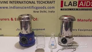 Flameless Electric Bunsen Burners, Work Without Gas, mfd. by Divine International Techcraft