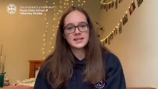 Dick Vet Undergraduate Vlogs 2022/23: Grace