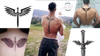 Winged Sword Tattoo ||Simple tattoo ||Tattooable artist Khurram