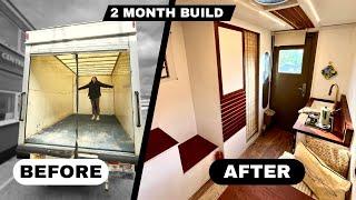 Modern Camper Van Conversion FULL BUILD | Gen Z You Can Afford This Home!! 