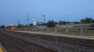 Exo commuter train ride between Vendôme Station and Sainte-Anne-de-Bellevue Station 