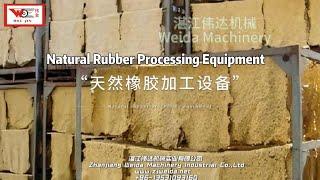 Rubber Creper Machine in Action: Processing High-Quality Crepe Rubber Efficiently