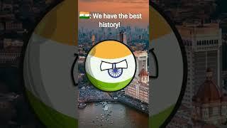 We have the Best History! #countryballs #viral #shorts #memes #usa #history #countries #maps #empire