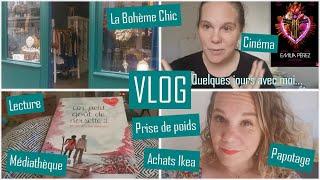 Vlog : Ressenti sur le poids, lecture, achats, cinéma et papotage !