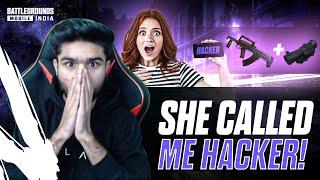 Random Girl Called me Hacker in BGMI | GODL LoLzZz | BGMI Highlight