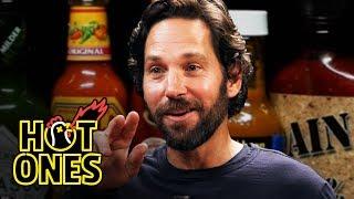 Paul Rudd Does a Historic Dab While Eating Spicy Wings | Hot Ones