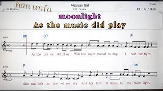 Mexican girl/Smokie노래방 반주*기타 코드 악보*가라오케Karaoke*Sheet Music*Chord*MR