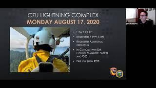 Wildfire Awareness Webinar: "CZU Lightning Complex: Lessons Learned"