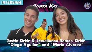 Cobra Kai | Justin Ortiz & Jewelianna Ramos-Ortiz. “Diego Aguilar” and “Maria Alvarez”