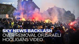 Sky News criticised for removing video on violence of Israeli Maccabi fans