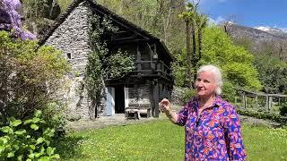 Ein Traum von Ursprünglichkeit, Rustico in Cevio, Valle Maggia, mit echtem Grotto unter dem Felsen