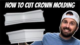 EASY DIY Tips For Cutting Crown Molding