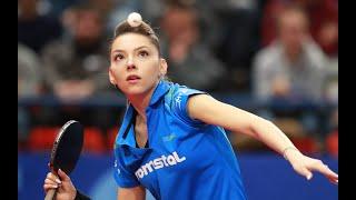 Table tennis. Train with Bernadette Szocs! Some points from practice