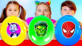 Balloons Superheroes Surprise Stories