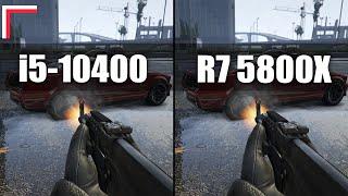 Intel Core i5-10400 vs AMD Ryzen 7 5800X — Test in 10 Games! [1080p, 1440p, 4K]