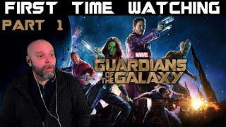 DC fans  First Time Watching Marvel- Guardians of the Galaxy - Movie Reaction -Part 1/2