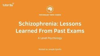 Schizophrenia: Lessons Learned From Past Exams