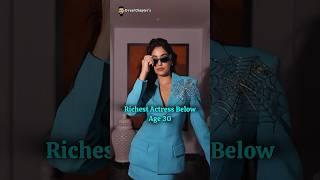 Richest Indian Actress Aged Below 30 #bollywood #janhvikapoor #ananyapandey #rashmikamandanna