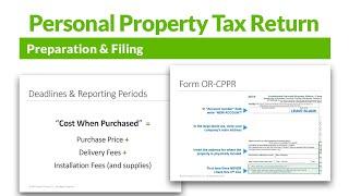 Jones & Roth - Personal Property Tax Return Preparation