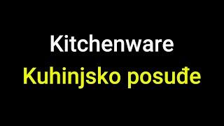 Learn Serbian  Complete Course Lesson 19 - Kitchenware