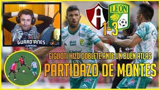  REACCIONANDO a ATLAS 1-3 LEON | JORNADA 14 GUARDIANES 2021 (RESUMEN y GOLES) 