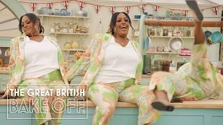 Alison takes a TUMBLE!  | The Great British Bake Off